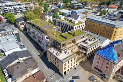 Sonnige 3-Zimmer-Wohnung mit Privatgarten und 2 Garagenplätze in Gmunden zu verkaufen!