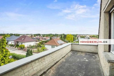 IMMOBERLIN.DE - Angenehmes Einfamilienhaus mit Westgarten & Garage in familiärer Lage