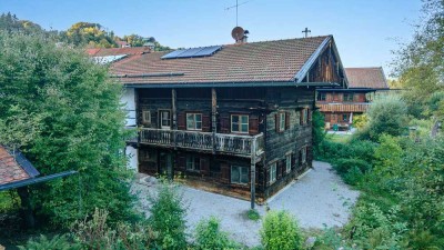 Charakter und Potenzial - Historisches Bauernhaus in der Nähe des Starnberger Sees