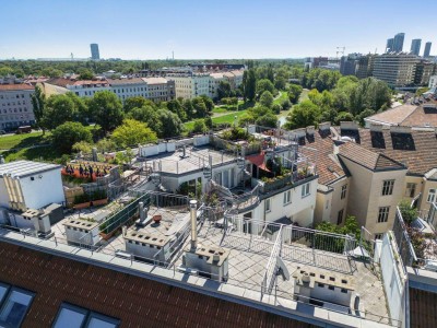 Kompakt. Exklusiv. Weitblickend. - Dachgeschosswohnung mit 360 Grad Dachterrasse