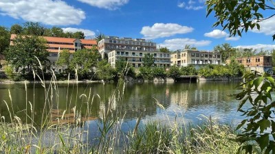 Einzigartiges Penthouse mit 180° Saalefront in Kröllwitz