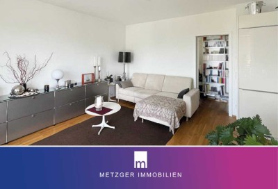 Tolle 3-Zimmer-Penthouse-Wohnung mit Dachterrasse und schöner Aussicht - In wenigen Minuten am See