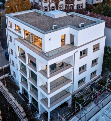 Erstbezug nach Neubau - wunderschöne 3-Zimmer-Wohnung mit Stellplatz im Herzen Mosbachs