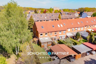Lüssum-Bockhorn | Modernes Reihenendhaus mit herrlichem Kamin und Garten