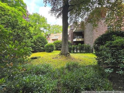 **WELLINGSBÜTTEL** 3-4 Zim.- am Alsterwanderweg, ca. 101 m², s/w Terrasse, inkl. TG-Stellpl.