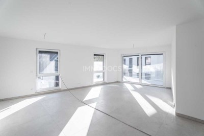 Lichtdurchflutete 4-Zimmer-Neubauwohnung ''margerita''mit großem Balkon