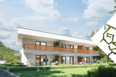 Moderne 2-Zimmer-Wohnung mit Terrasse &amp; Garten in Kufstein-Endach zu mieten.