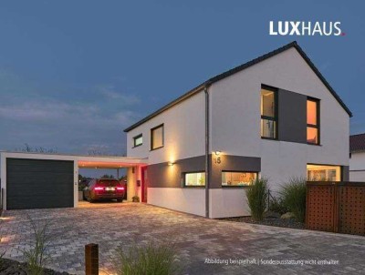 Zeitlos. Hochwertig. LUXHAUS inkl. Grundstück bauen & einziehen!