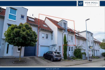 Großzügige Maisonettewohnung mit 2 Balkonen und schönem Ausblick in Bruchsal