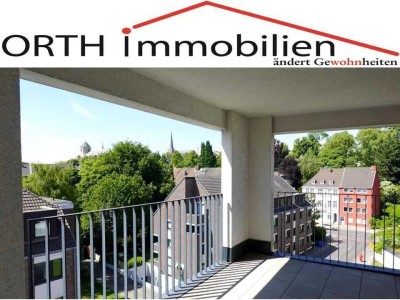 Moderne 3 Zimmer Wohnung mit EBK, Fußbodenheizung, Parkett, Loggia