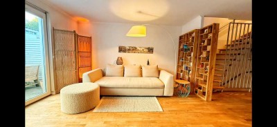 Möblierte Maisonette mit Garten, Homeoffice & Smarthome in Langenhorn