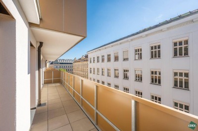 Moderner 3-Zimmer-Erstbezug mit Balkon und großer Wohnküche