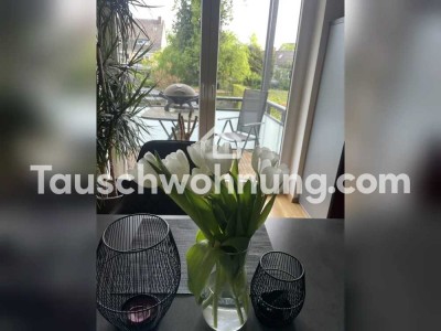 Tauschwohnung: Sehr schöne helle 2 Zimmer Wohnung/schöner Balkon Stadtwald