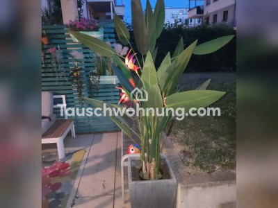 Tauschwohnung: Neubau Garten 4 Zimmer Nordend zum Tausch gegen 4 5 Zimmer
