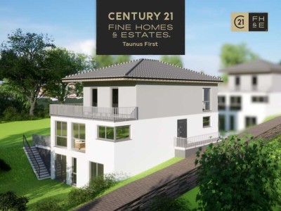 DER Burgen Blick! Neubau-EFH in ruhiger, sonniger Lage, ca. 202 m² Wohnfläche, Königstein