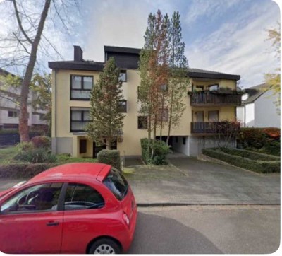 Plittersdorf, 2 Min. zum Rhein, Einraumwohnung, 48qm, Balkon, TG