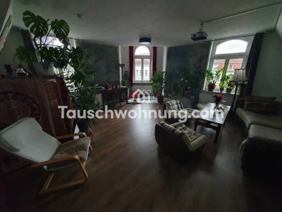 Tauschwohnung: Schön geschnittene, günstige DG Wohnung in Schleußig :)