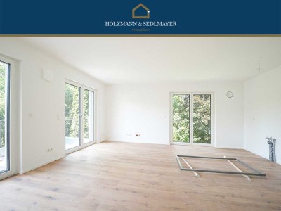 Ihr neues Zuhause in Wohlfühllage: Energieeffiziente 2-Zi.-Neubau-Whg. mit Garten am Hofberg