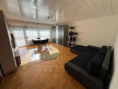 Schöne 2-Zimmer-Souterrain-Wohnung mit Terrasse und Einbauküche in Mespelbrunn