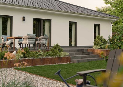 Stufenlos elegant - Ihr massives und sicheres Zuhause in Freiwalde / Preis inkl. Grundstück