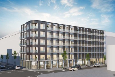 1-Zimmer Apartment komplett möbliert mit Küche im Zentrum Koblenz | WE 2