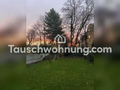 Tauschwohnung: Kernsanierte Altbauwohnung + Garten + Terrasse + zwei Bädern