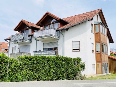 Helle 2-Zimmer-Erdgeschosswohnung mit Terrasse in zentraler Wohnlage von Groß-Umstadt