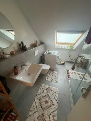 3-Zimmer-Dachgeschosswohnung mit Balkon in Durlach