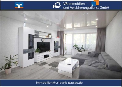 "Design trifft auf Eleganz”
Stilvolle 4-Zimmer-Wohnung mit Loggia
in 94036 Passau - Haidenhof Nord