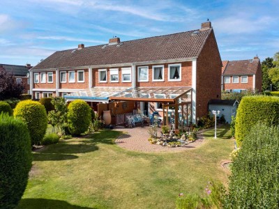 Reihenendhaus mit Gartenidylle und Erweiterungspotenzial in Lüneburg-Bockelsberg