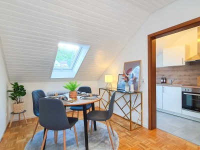 Renovierte 3-Zimmer-Wohnung mit Balkon und EBK / Provisionsfrei / MGH