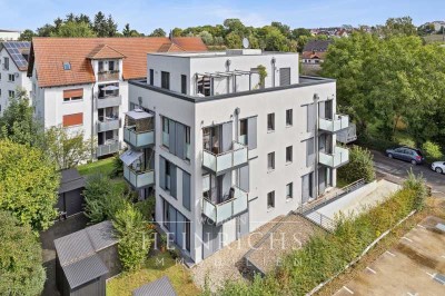 1-Zimmerapartment im Erdgeschoss mit Westterrasse & Gartenabteil – möbliert und modern