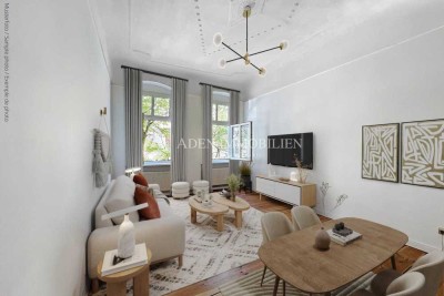 Altbaucharme am Kranoldplatz – Balkon + erneuerte Küche & Bad!