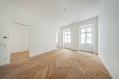 2-Zimmer Erstbezug in revitalisiertem Biedermeierhaus