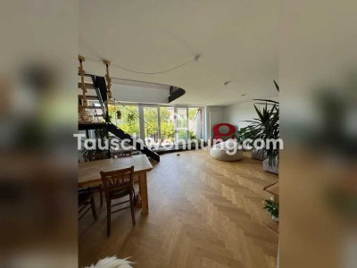 Tauschwohnung: Helle Maisonette Wohnung - wenige Meter vom Stadtwald