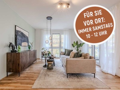 Willkommen in Mainz-Weisenau - 2-Zimmer-Wohnung mit hochwertiger Ausstattung + Loggia