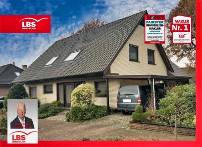 Großzügige Dachgeschosswohnung mit Einbauküche und Gartenanteil in Lingen