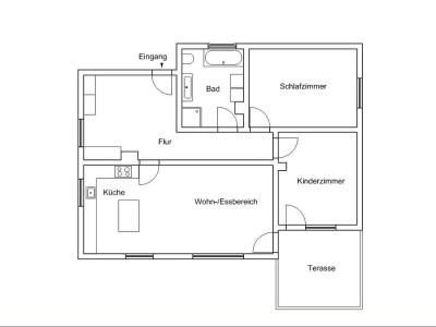 Erstbezug mit Balkon und Einbauküche: Freundliche 5-Raum-Wohnung in Dietfurt an der Altmühl