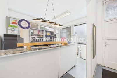 Barrierefreie Praxis-/Bürofläche mit 3 Stellplätzen in F-Nied