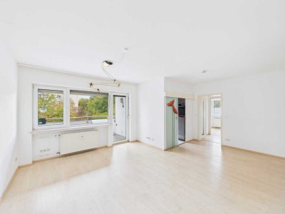 Gepflegte 3-Zimmer-Wohnung mit Balkon und Tiefgaragenstellplatz in Wiesbaden-Nordenstadt !