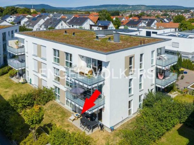 Ihr neues Zuhause: Lichtdurchflutete 3-Zimmer-Erdgeschosswohnung mit großem Garten