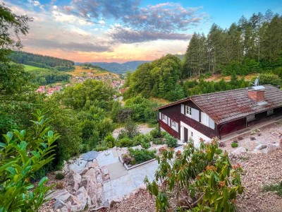Attraktives Doppelhaus in bevorzugter, unverbaubarer Panoramawohnlage mit zusätzlicher Bebauungsmögl