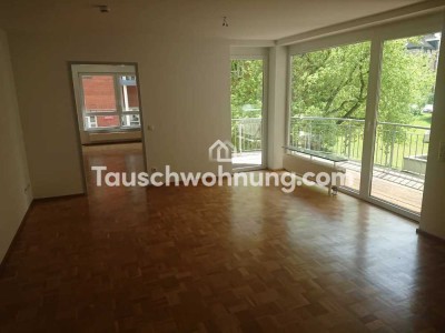 Tauschwohnung: Ruhige 2Zi-Whg, Balkon, EBK, TG, zentral in F-Sachsenhausen