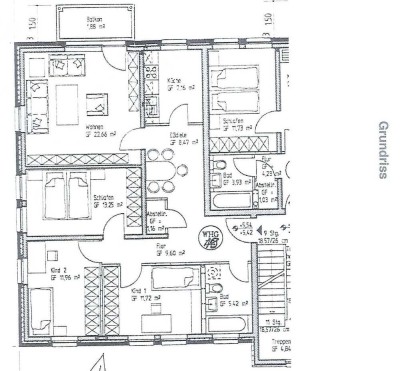 4 Zimmer mit Balkon Bockelsberg, nähe Uni