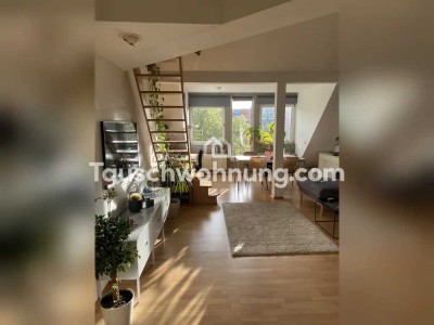 Tauschwohnung: Schöne Maisonettewohnung am Grüngürtel in Ehrenfeld