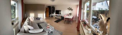 helle 2,5 Zimmerwohnung in Malmsheim ruhig und zentral mit Süd-Terrasse und kl. Garten