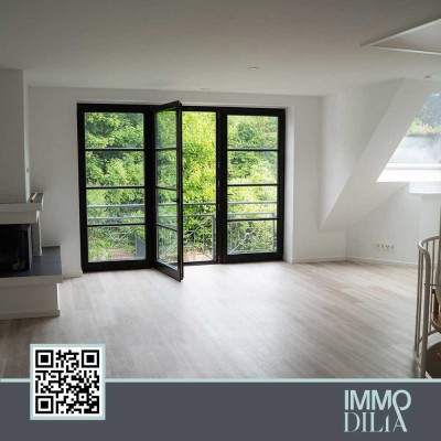 Maisonette über drei Etagen, Sauna, Kamin und eigenem Garten, Frechen-Königsdorf