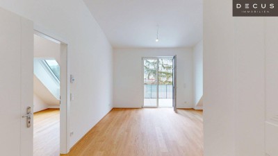 | DACHGESCHOSS | KLIMATISIERT | WÄRMEPUMPE |