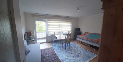 Sehr schöne teilmöblierte 1 Zimmer-Wohnung mit Südwest-Balkon in Toplage in Bad Wiessee