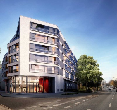 Exklusive 3-Raum-Penthouse-Wohnung mit luxuriöser Innenausstattung mit EBK in Hamburg Rotherbaum